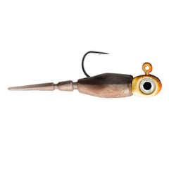 Northland Tackle Rigged Tungsten Pin Fry Jig, Woodtick color, for fast drops and sensitive bites.
