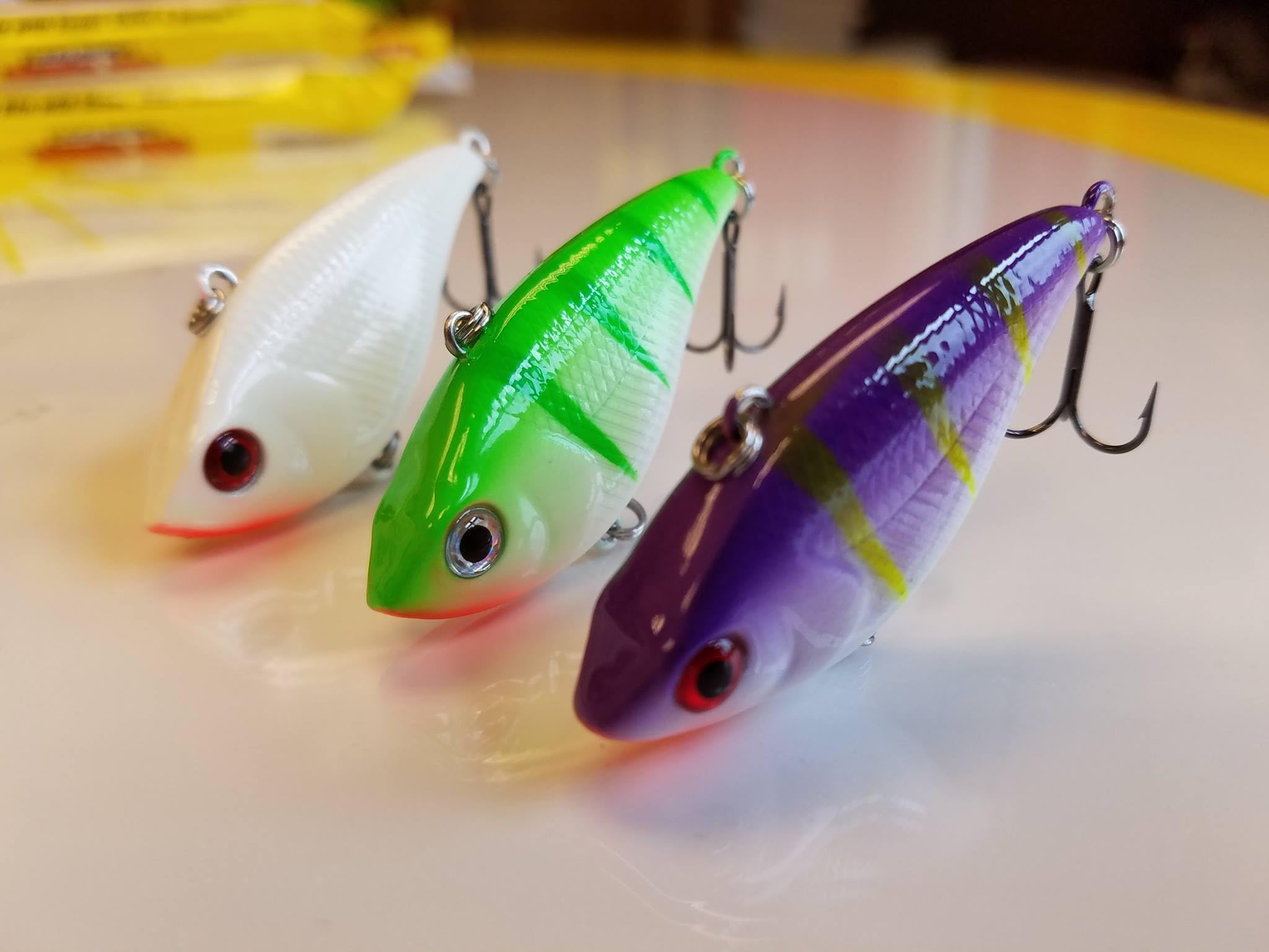 Northland Tackle Rippin' Shad Hook rattle chamber emits attracting sonic cues