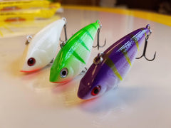 Northland Tackle Rippin' Shad Hook rattle chamber emits attracting sonic cues
