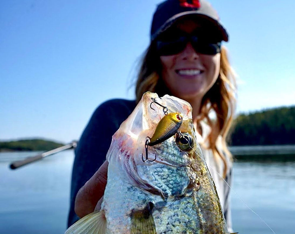 Northland Tackle Rippin' Shad Hook tail demonstrates lifelike wobble to attract fish