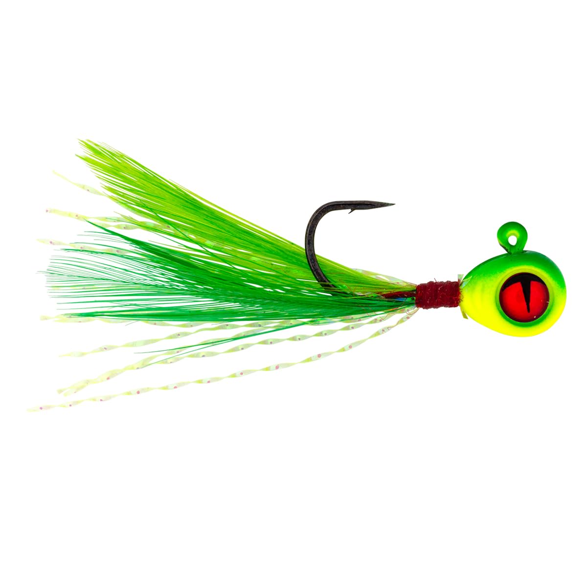 Northland Tackle Crappie King Fly Jig Parakeet for panfish with fast sink and lifelike action