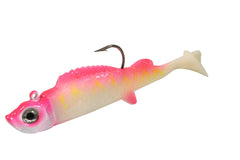 Northland Tackle UV Mimic Minnow on card, pink UV bait ready for quick selection.