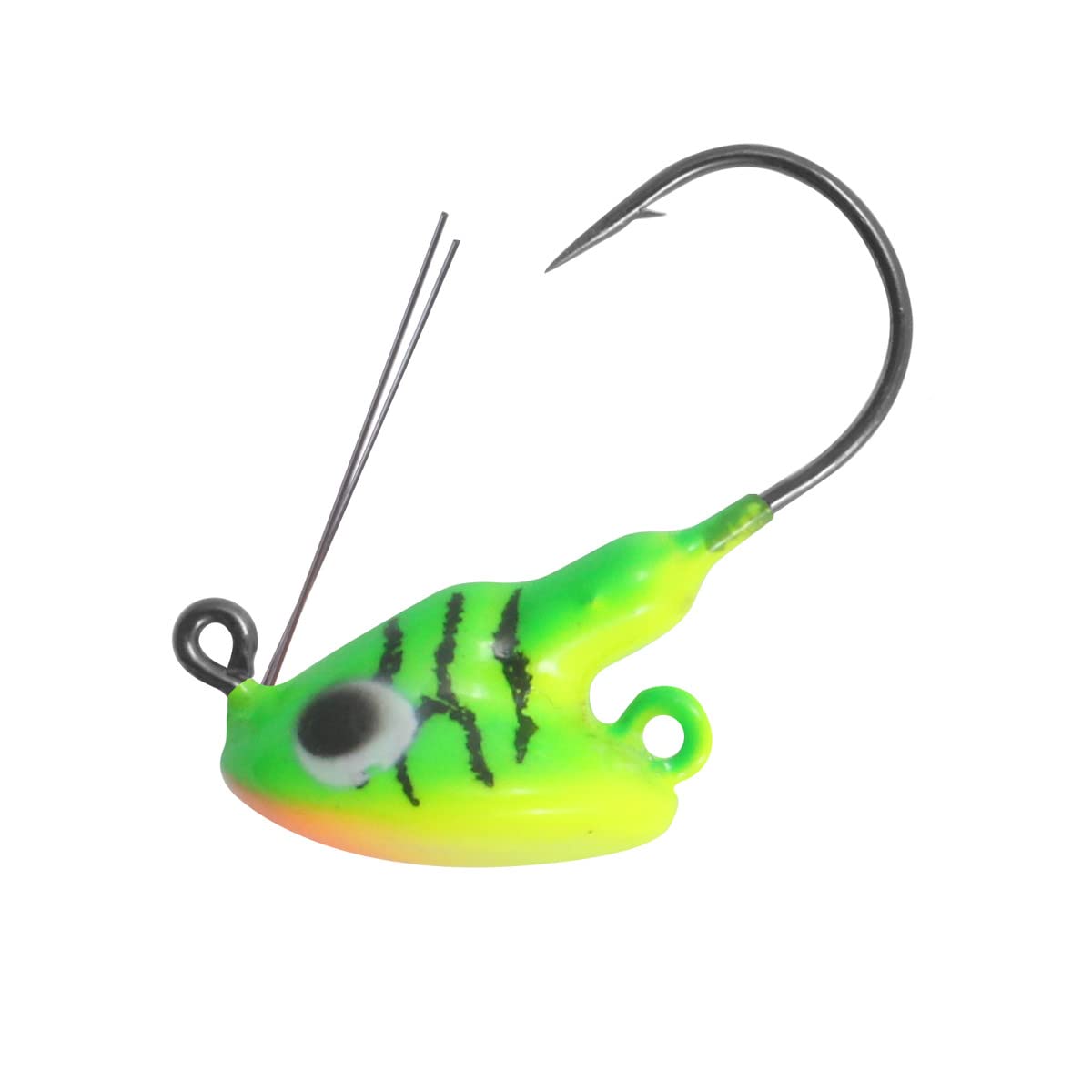 Northland Tackle Weedless Stand Up Fireball jig in Firetiger casting through cover