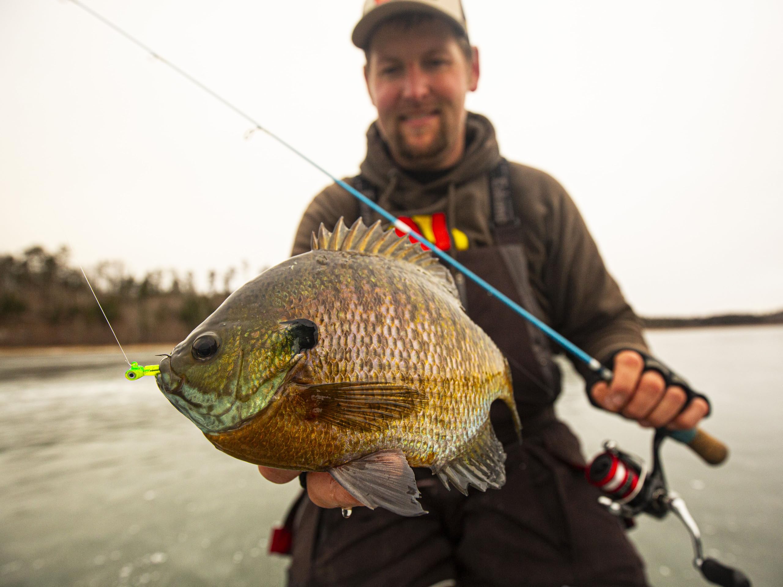 Northland Tackle Woodtick jig body boosts panfish appeal under ice.