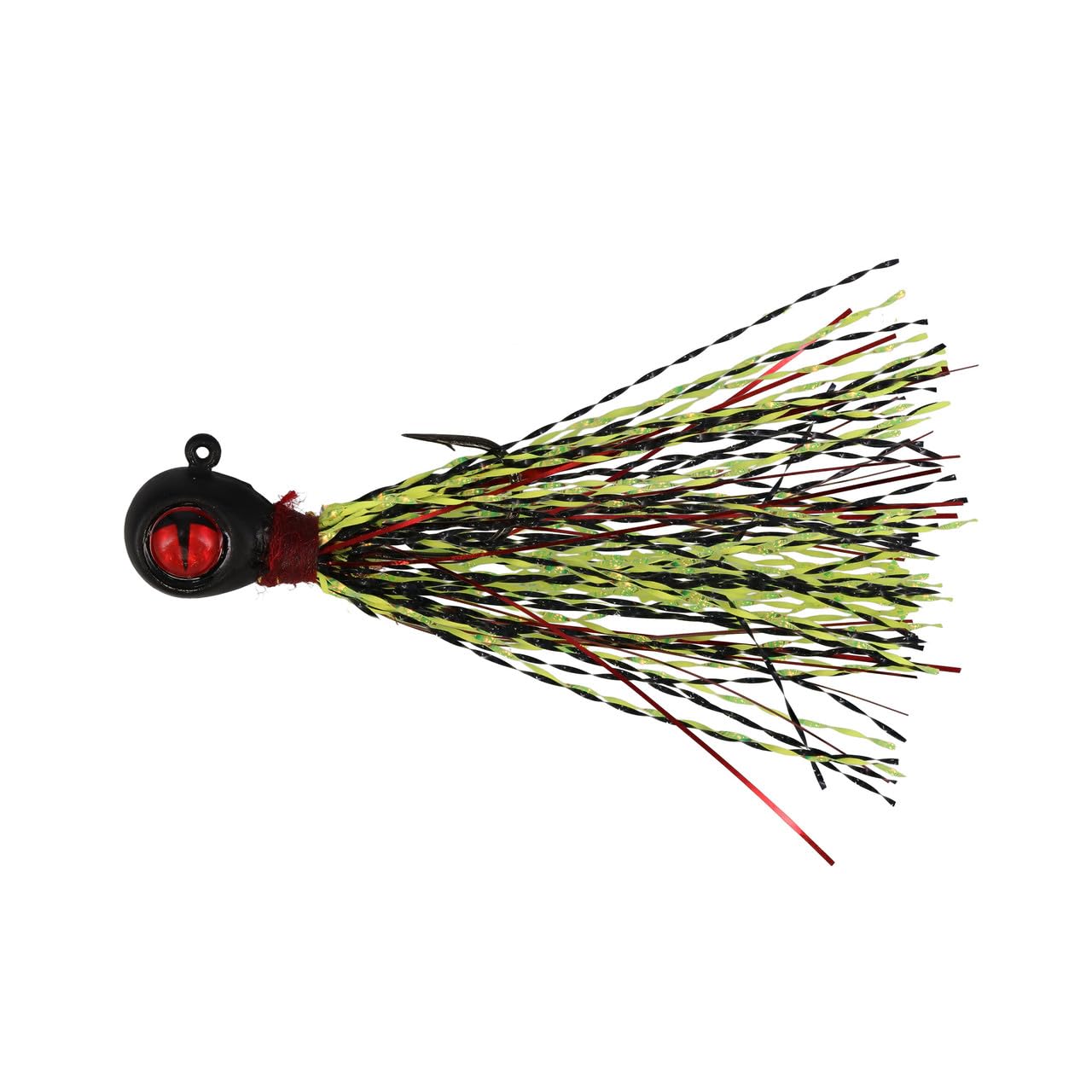Northland Tungsten Crappie Queen jig in action attracting crappie bites with fast drops