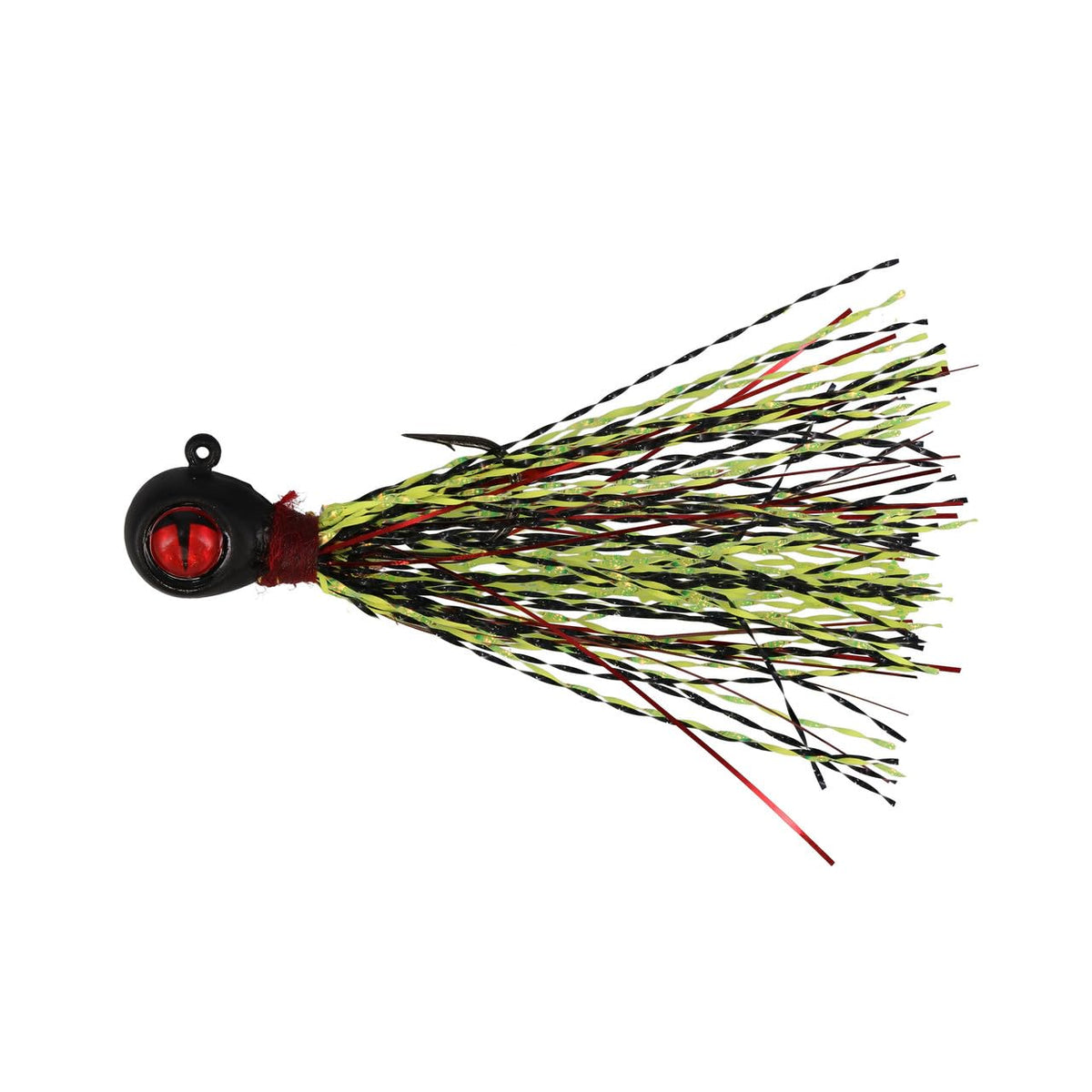 Northland Tungsten Crappie Queen jig in action attracting crappie bites with fast drops