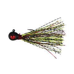 Northland Tungsten Crappie Queen jig in action attracting crappie bites with fast drops