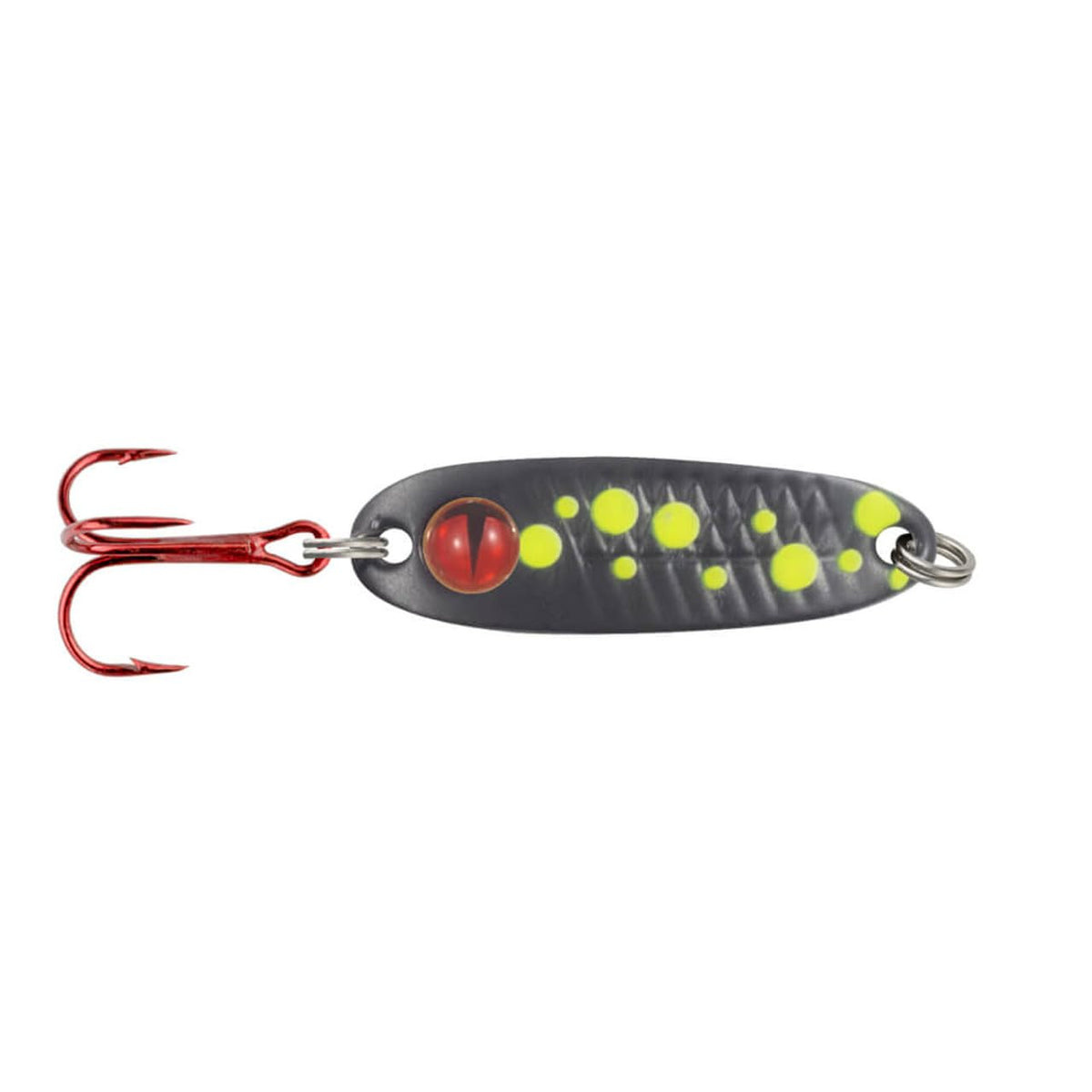 Northland Tungsten Forage Minnow Galaxy Black shines with lifelike flash for panfish and walleyes