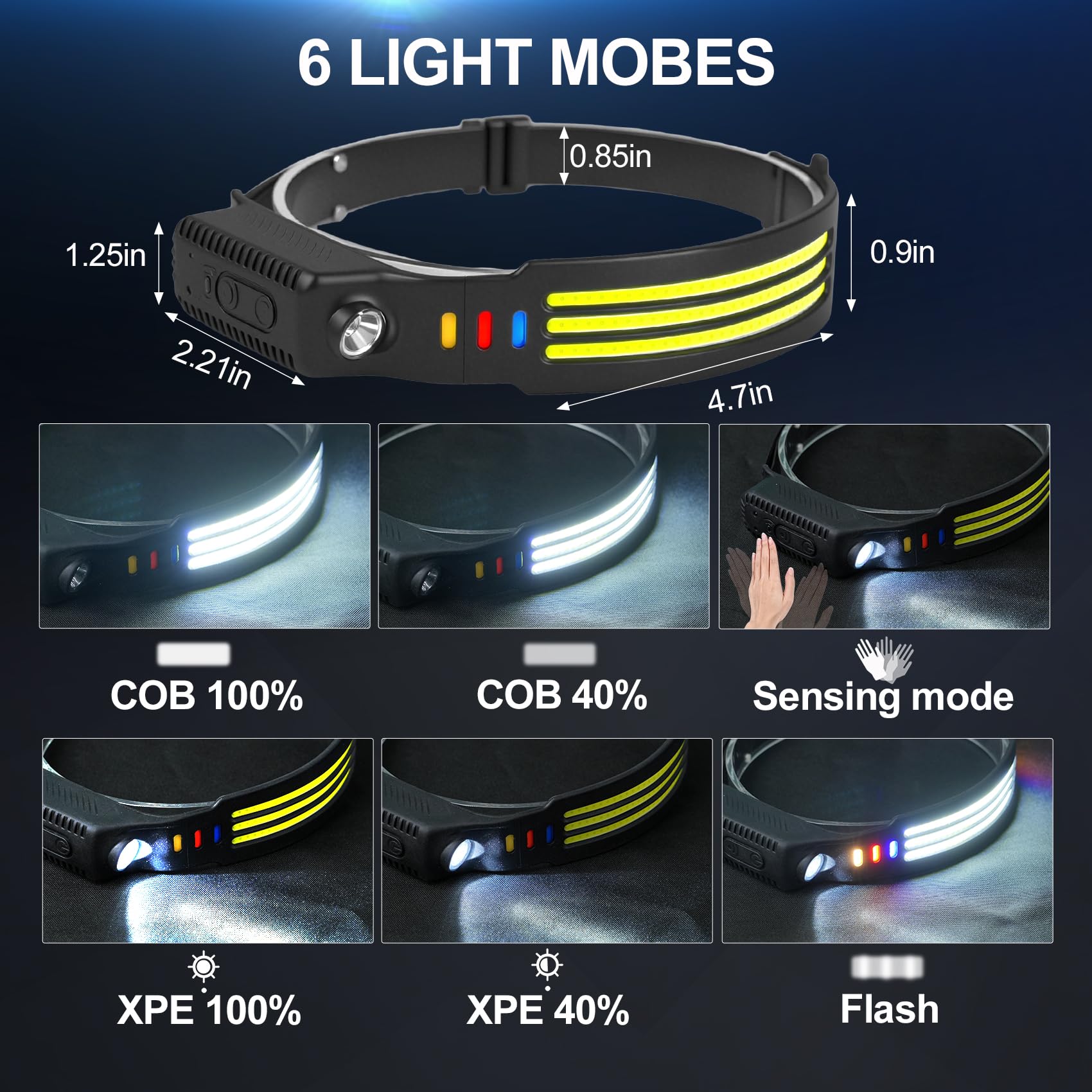 Northlet headlamp motion sensor enables hands-free control during chores.