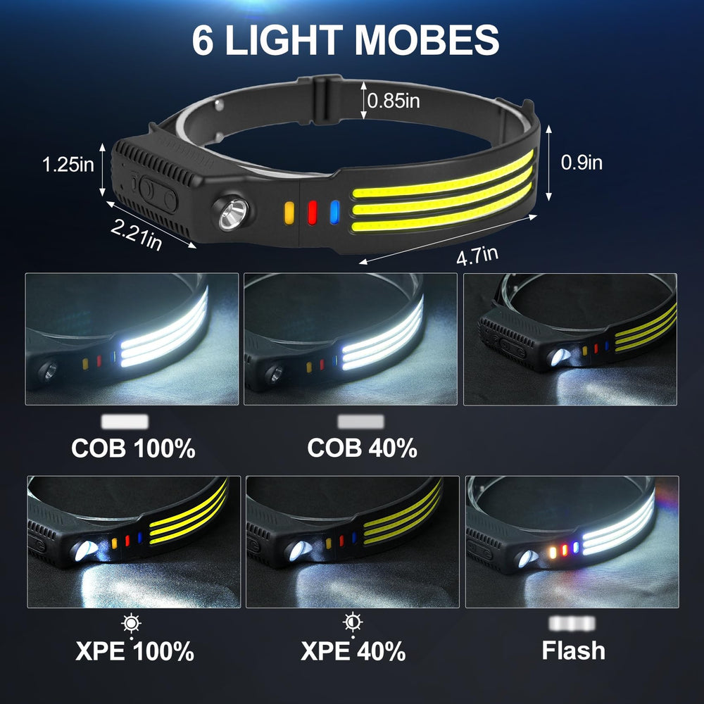 Northlet headlamp motion sensor enables hands-free control during chores.