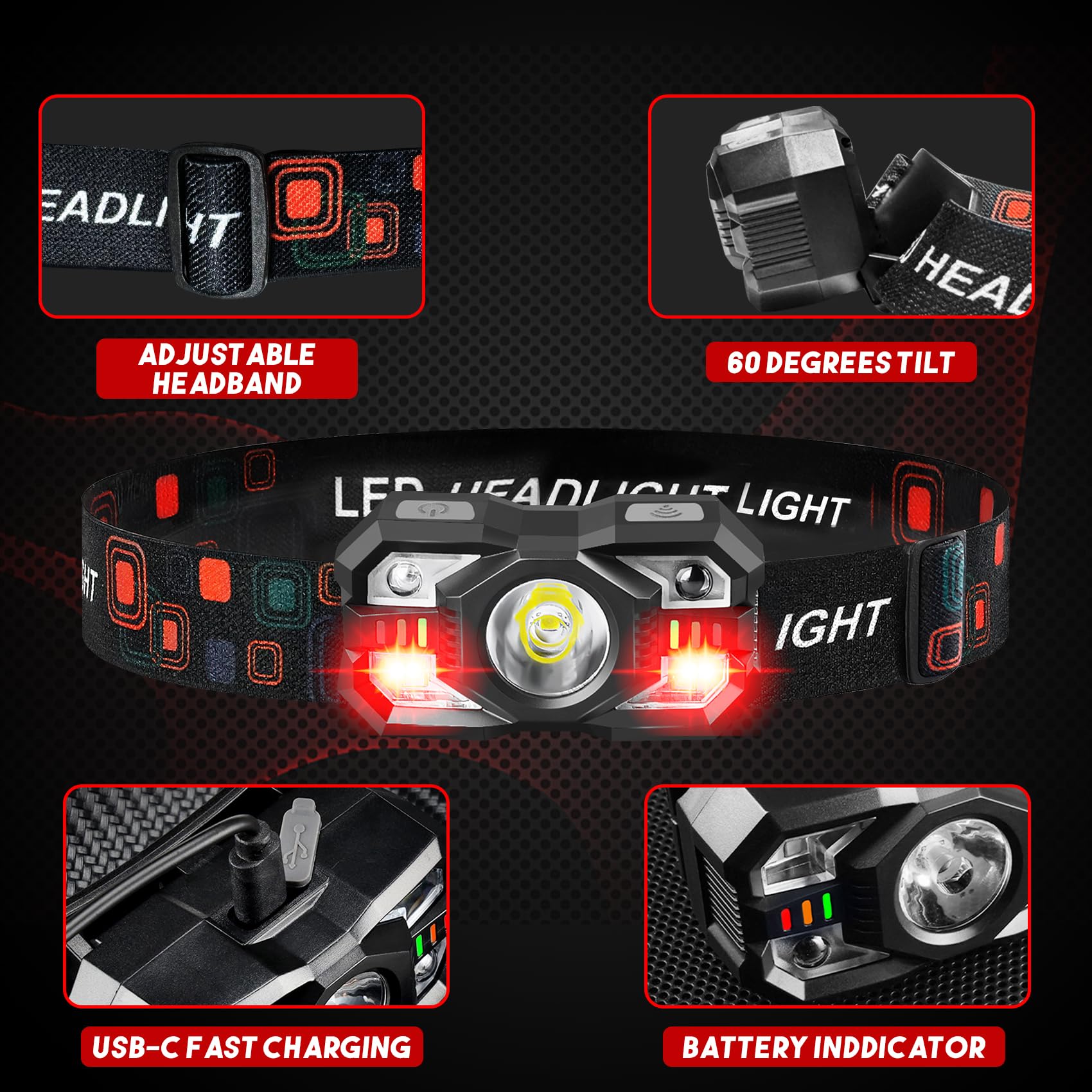 Northlet headlamp motion-sensor enables hands-free light control