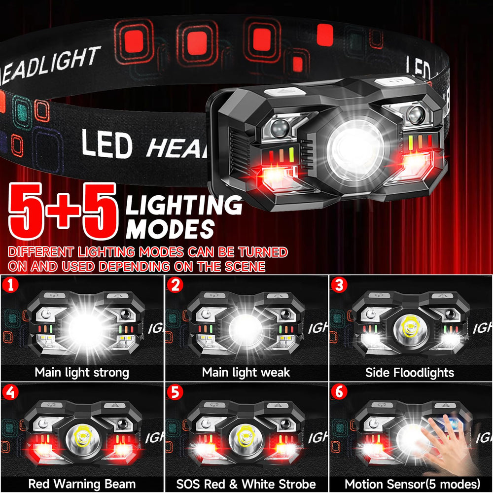 Northlet headlamp rechargeable battery for long-lasting outdoor use