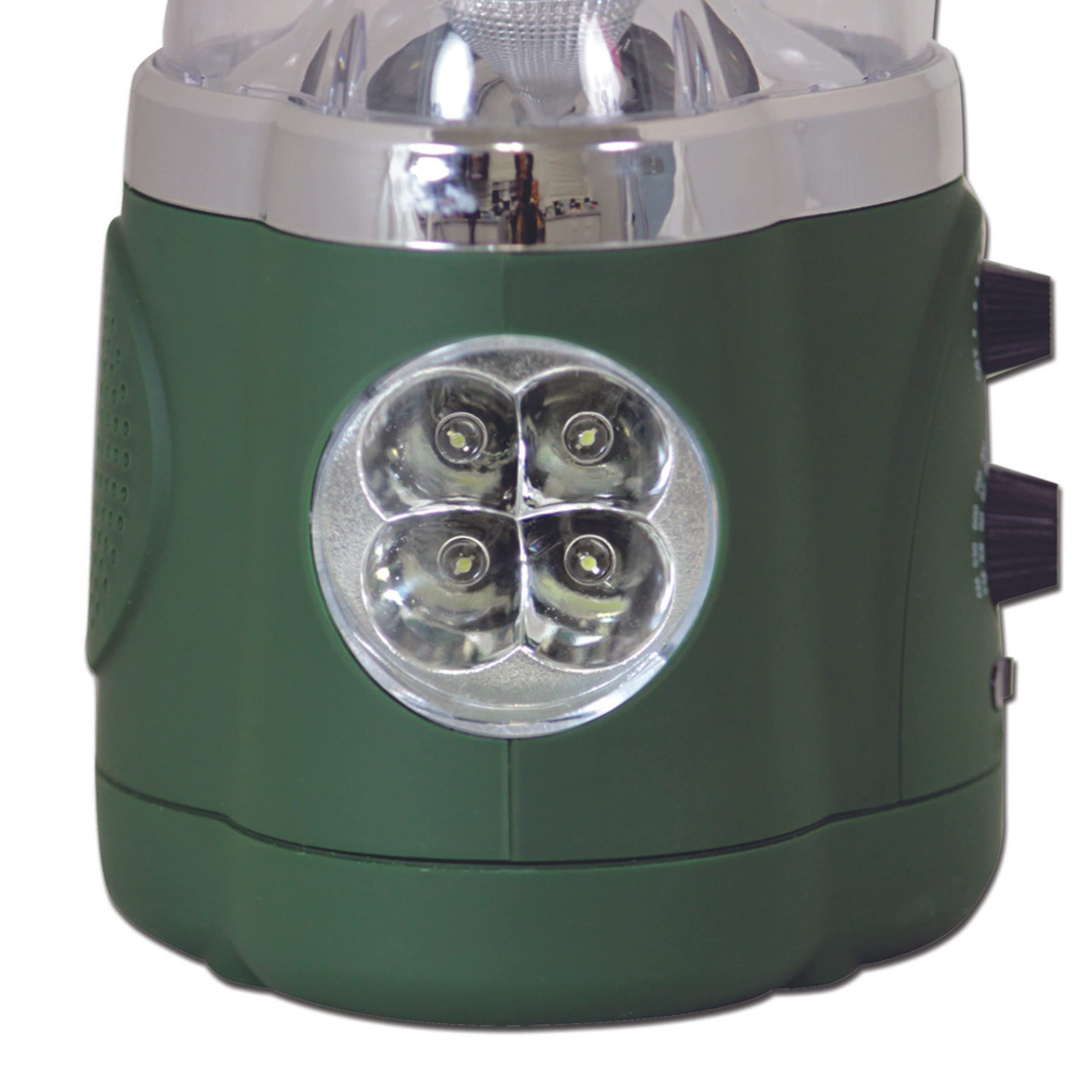 Three color options, including green, fit various outdoor scenarios.