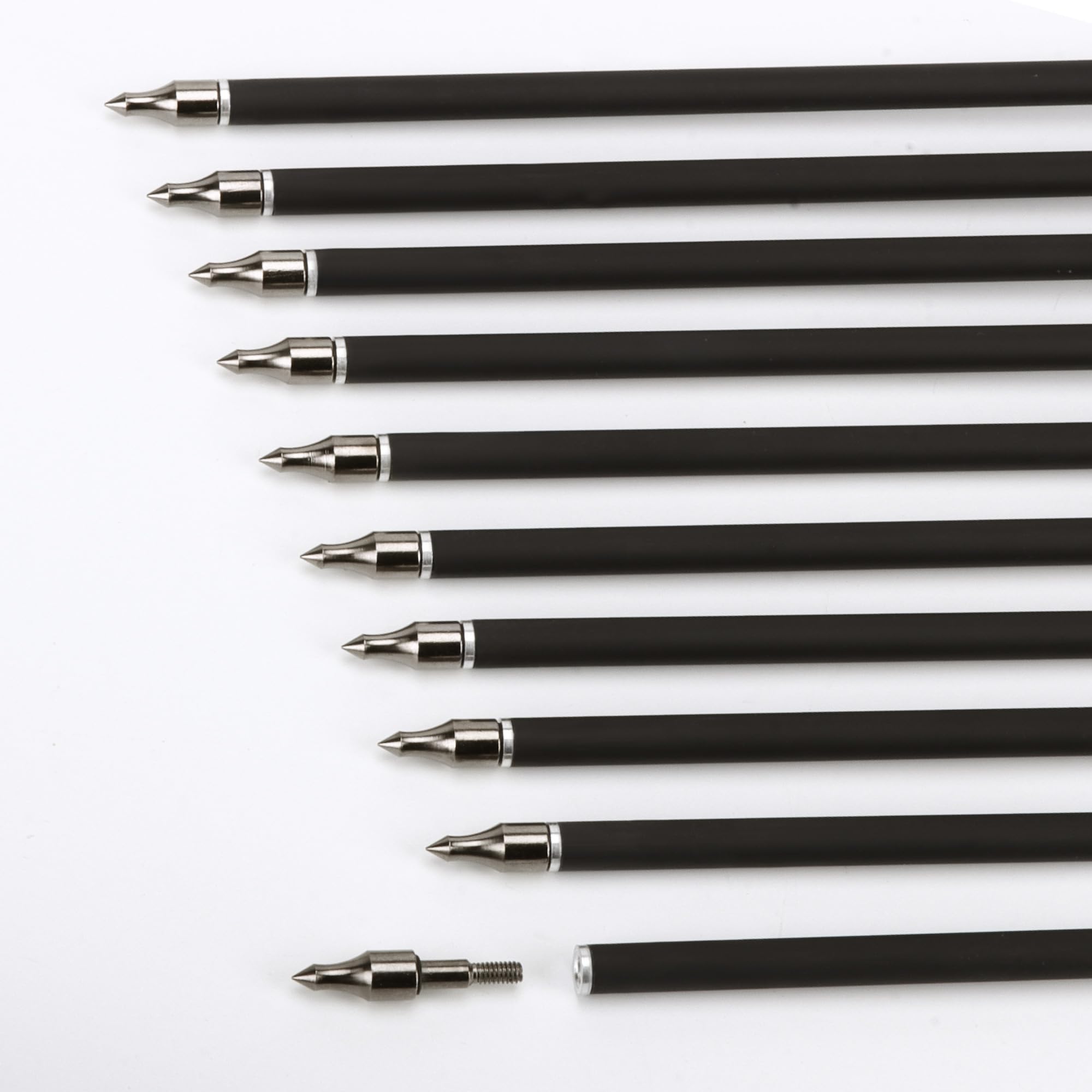 NorthSpoor practice arrows shown at range for consistent shot grouping and confidence.