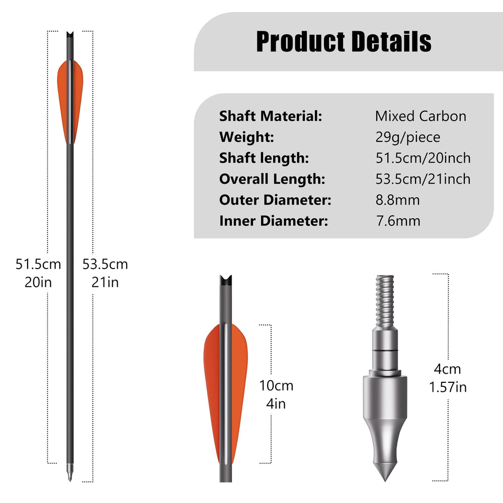 NorthSpoor carbon arrow shaft close up showing carbon fiber construction for durability