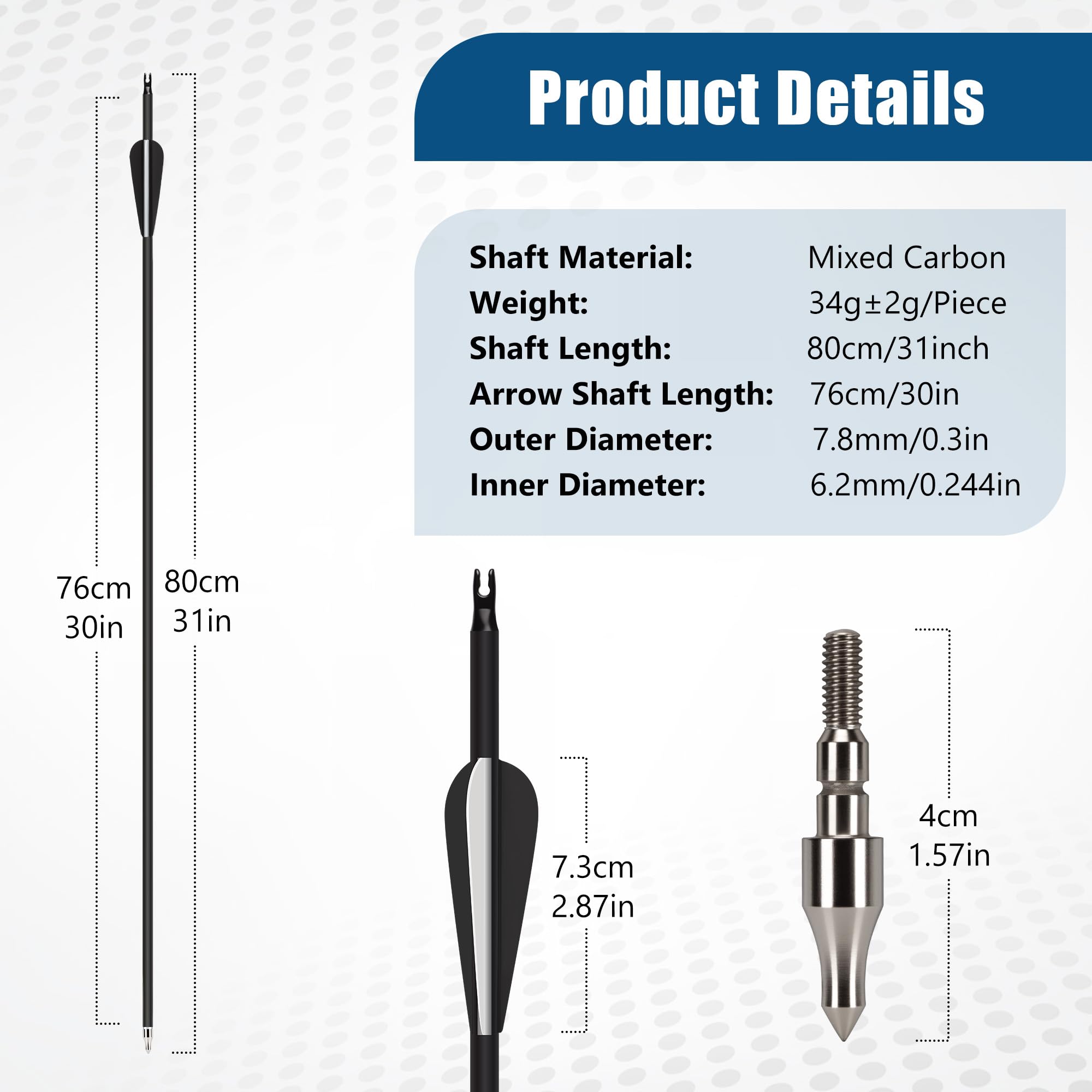 NorthSpoor removable tips close-up shows quick-replace functionality for versatile shooting sessions.