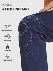 NORTHYARD men's cargo hiking pants navy convertible cuffs adjust leg fit for mobility