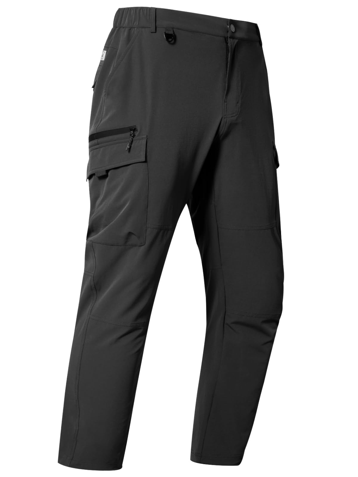 NORTHYARD men's cargo hiking pants show seven pockets for tools on rugged trails.