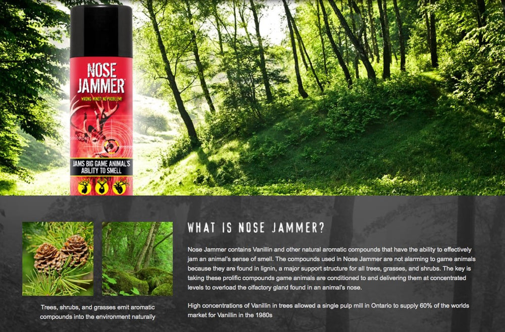 Nose Jammer hunting body wash and shampoo cleanses and reduces scent in the field.