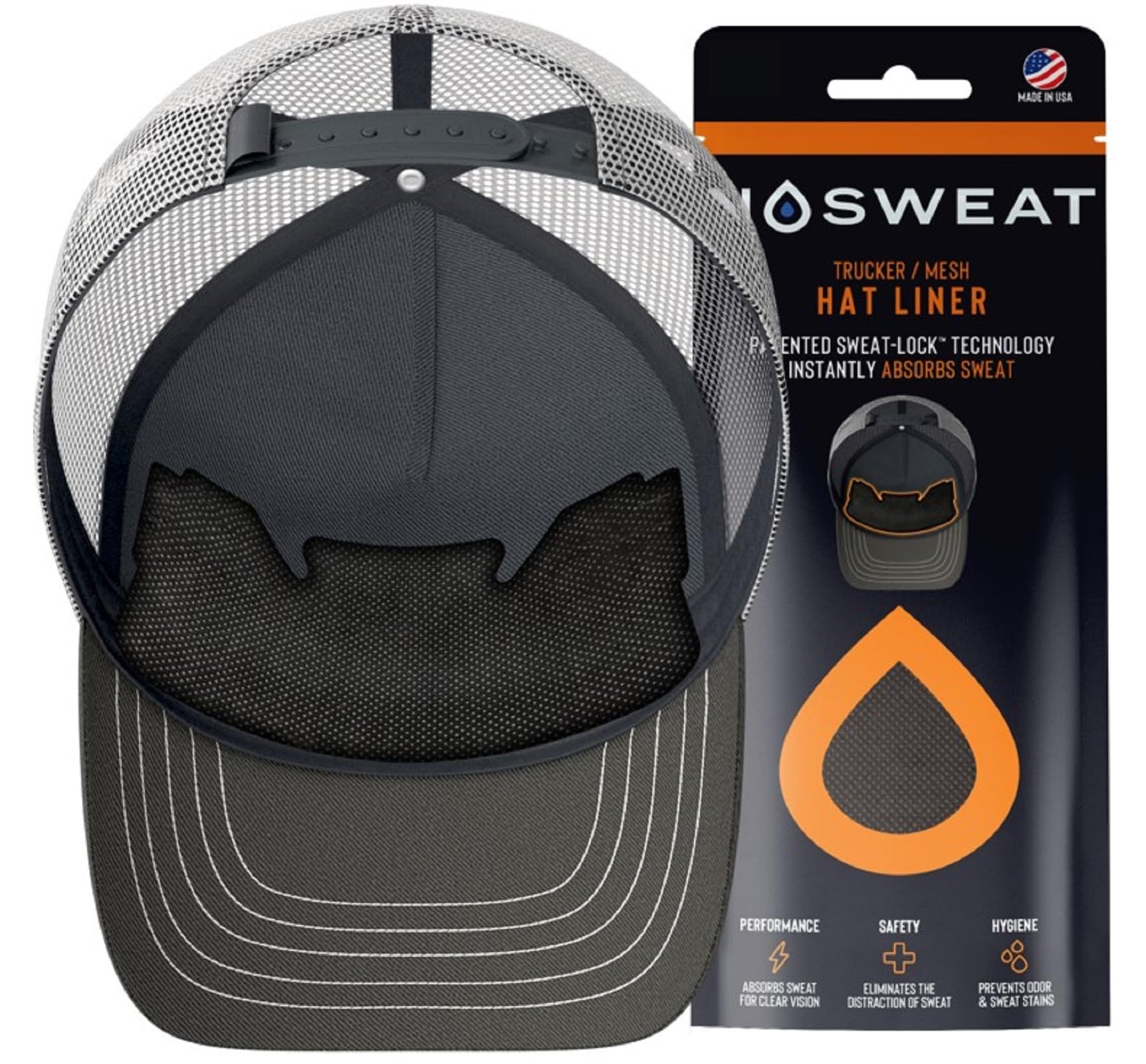 No Sweat gift-idea-golfer appeals as a thoughtful hat accessory for golfers.