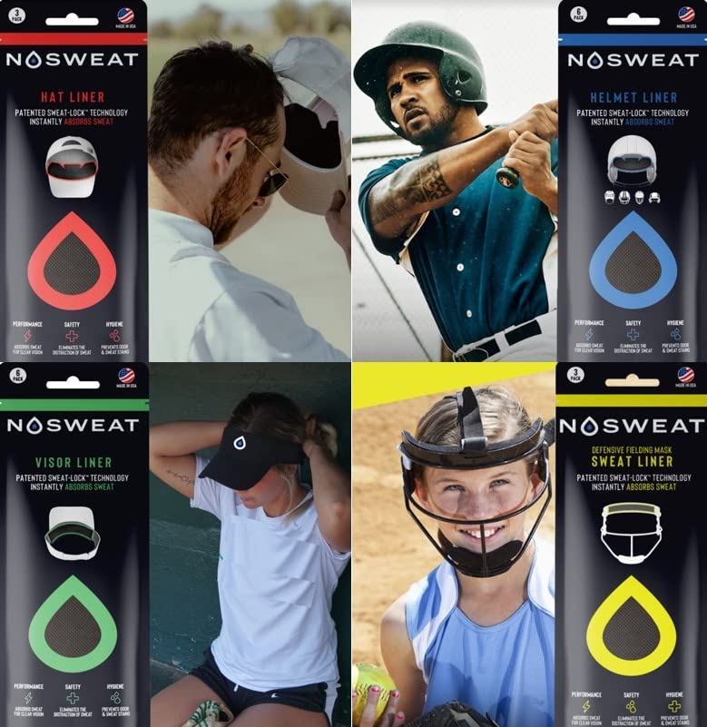 No Sweat gift ideas for golfers and men in packaging.