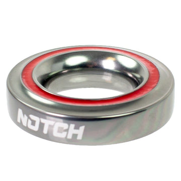 Notch friction saver used as a false crotch for positioning