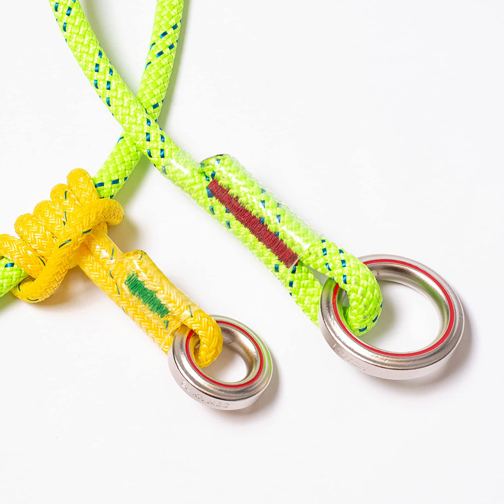 Notch friction saver static green line showing sturdy rope management