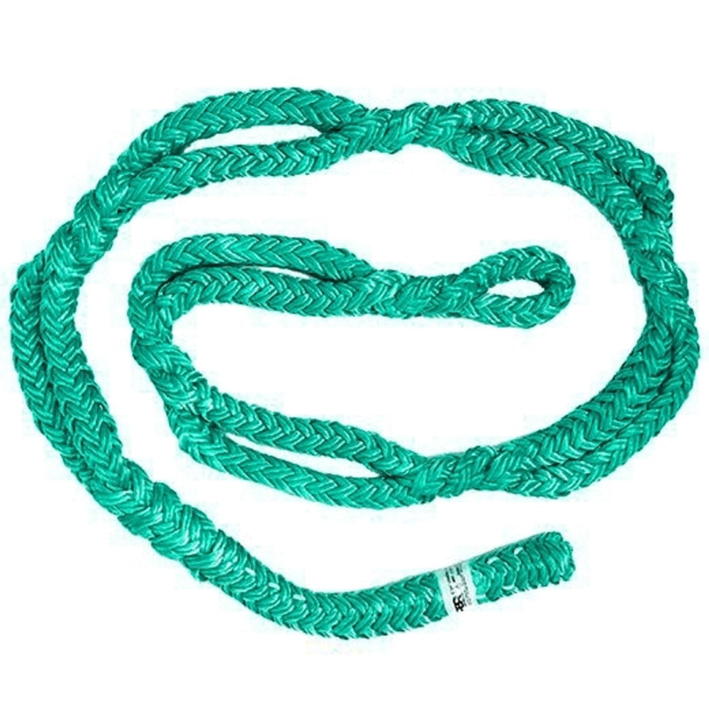 Notch Rope Logic Ultra Sling in use with a rigging block in a controlled setup