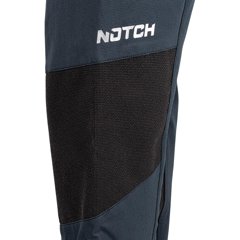 Notch Sonic Gen II DRW finish repels water, oil, and dirt.