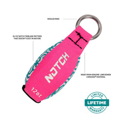Notch Zero Throw Weight 12 oz with color coding for quick ID.