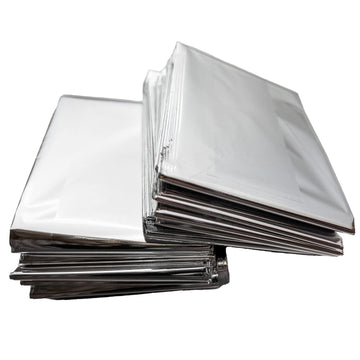 NOVAMEDIC survival blanket serves as a backup shelter layer in packs.