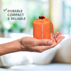 NovaMedic emergency sleeping bag 84x36 offers full-body coverage.