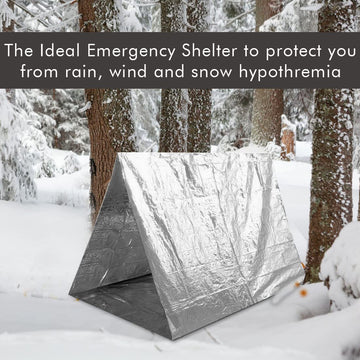 NOVAMEDIC emergency blanket ideal for camping, hiking, festivals, and travel safety.