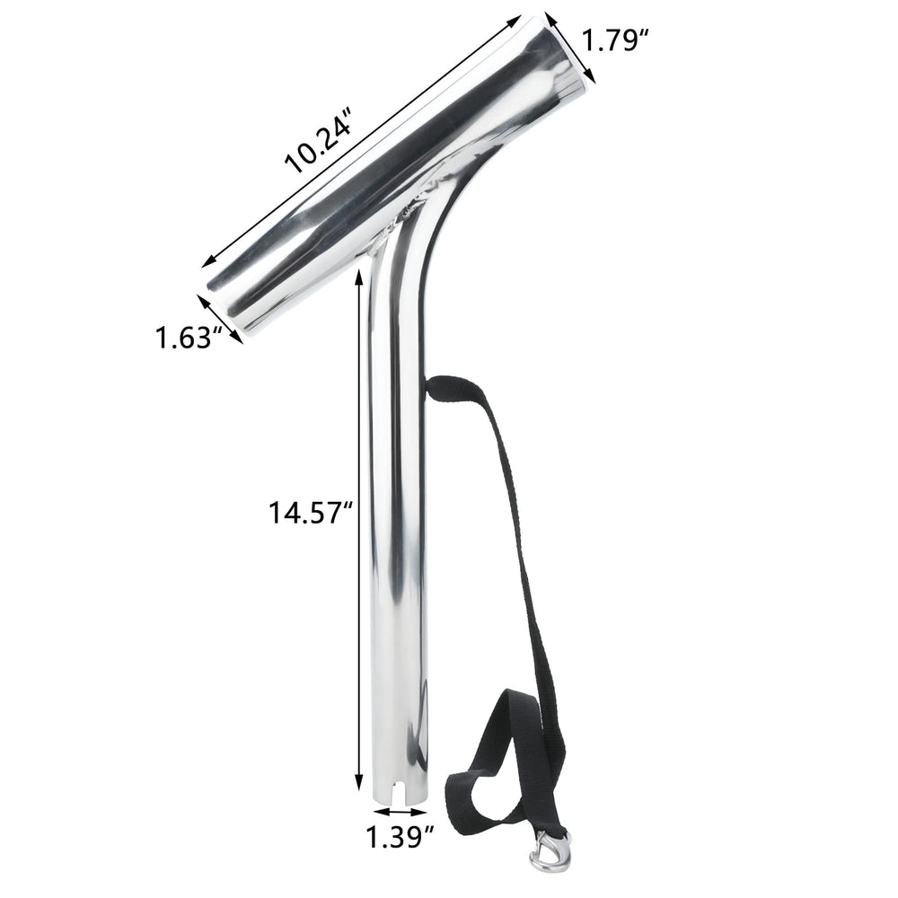 NovelBee rod holder with 20-degree angle for optimal line management.