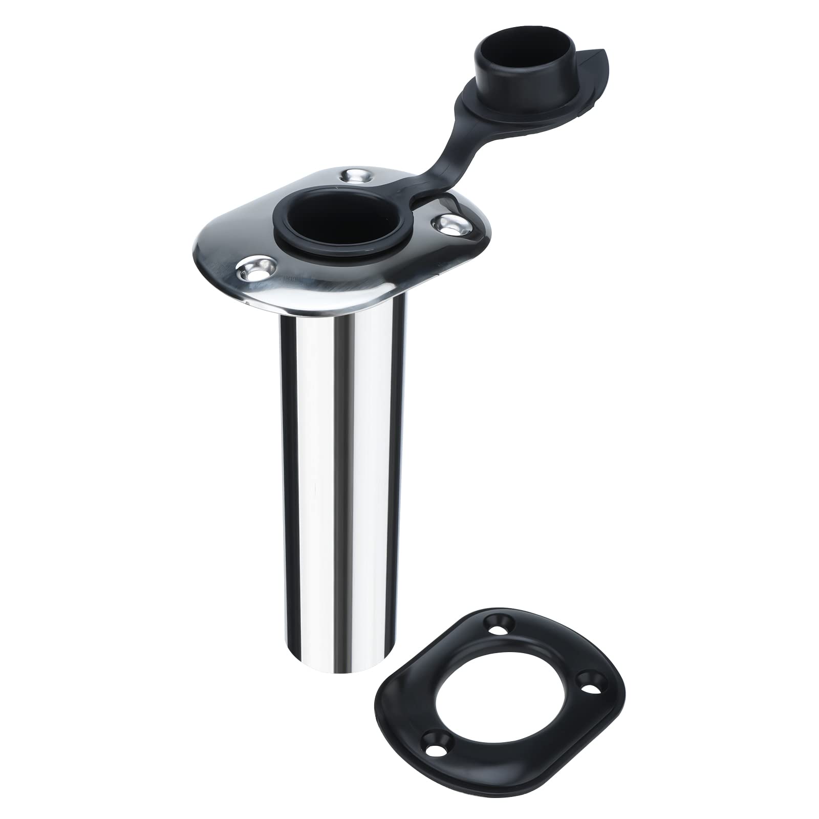 NovelBee gasket and flush mount assembly ready for deck installation