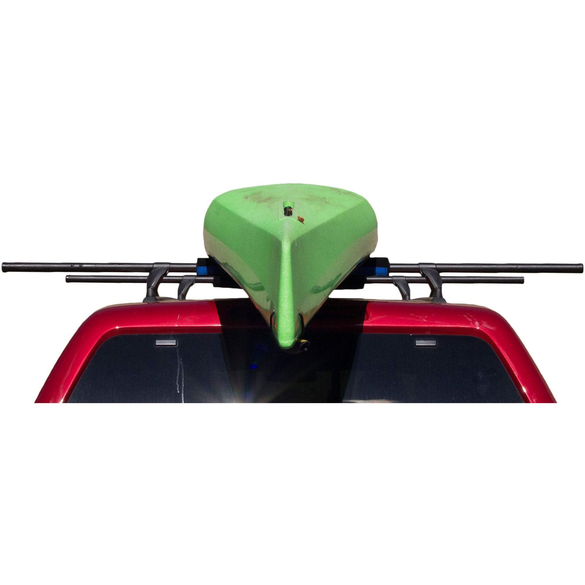 NRS Rack Wrap on kayak transport illustrates padding during loading