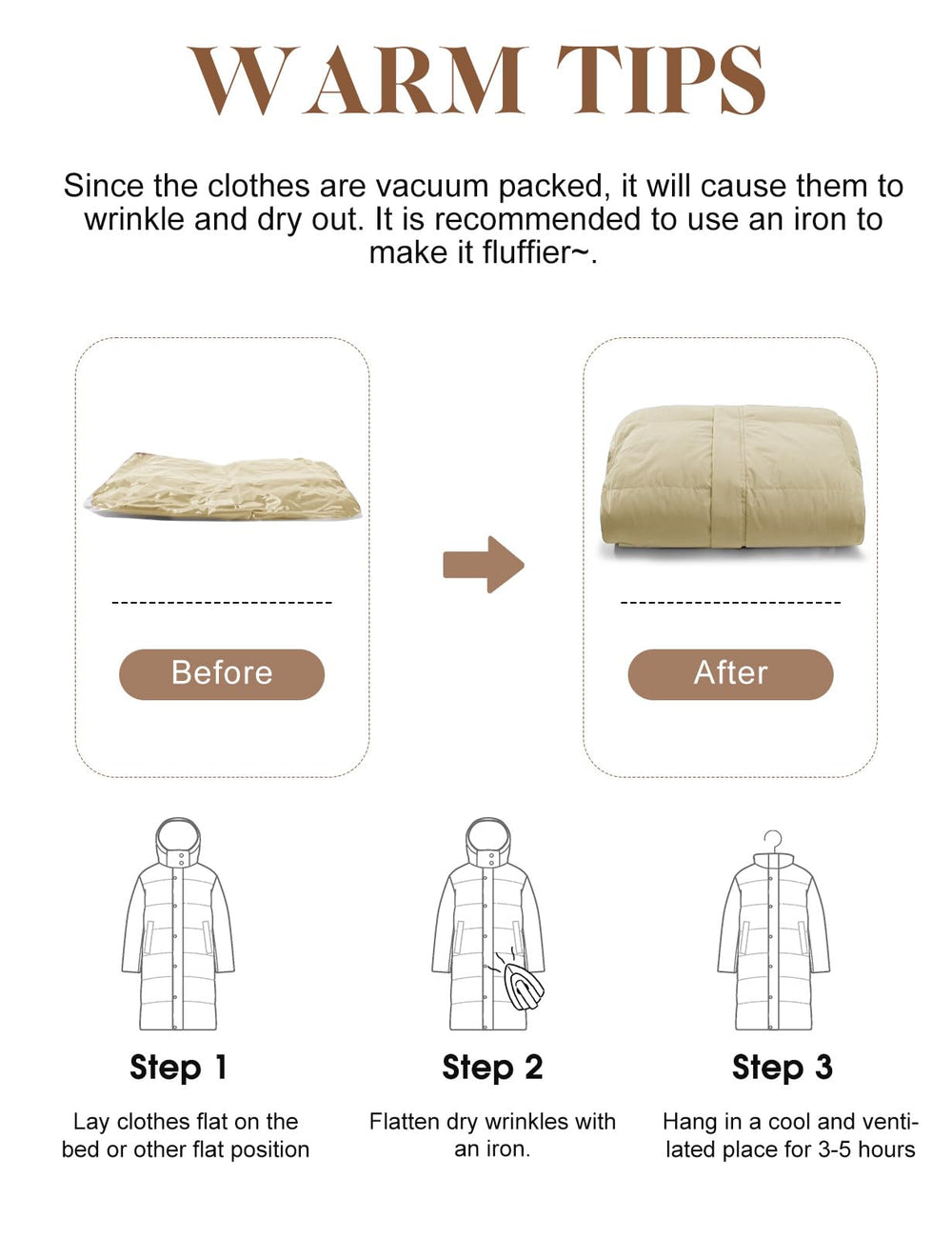 NRZD care-friendly fabric is machine washable for easy wardrobe refresh.