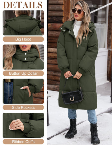 NRZD knee-length-cut emphasizes warmth along the body during cold walks