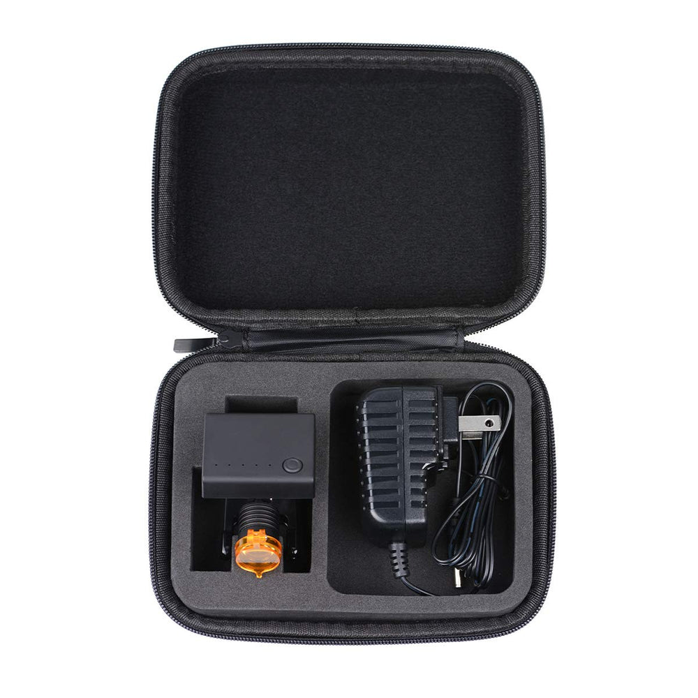 NSKI rechargeable 600mAh battery powers sessions with a 2-hour recharge.