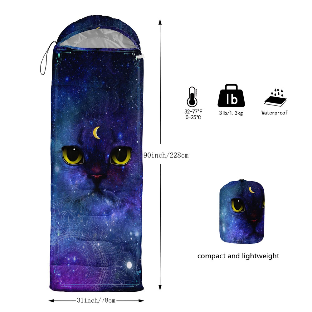 Nttopship sleeping bag 220T ripstop fabric for durability