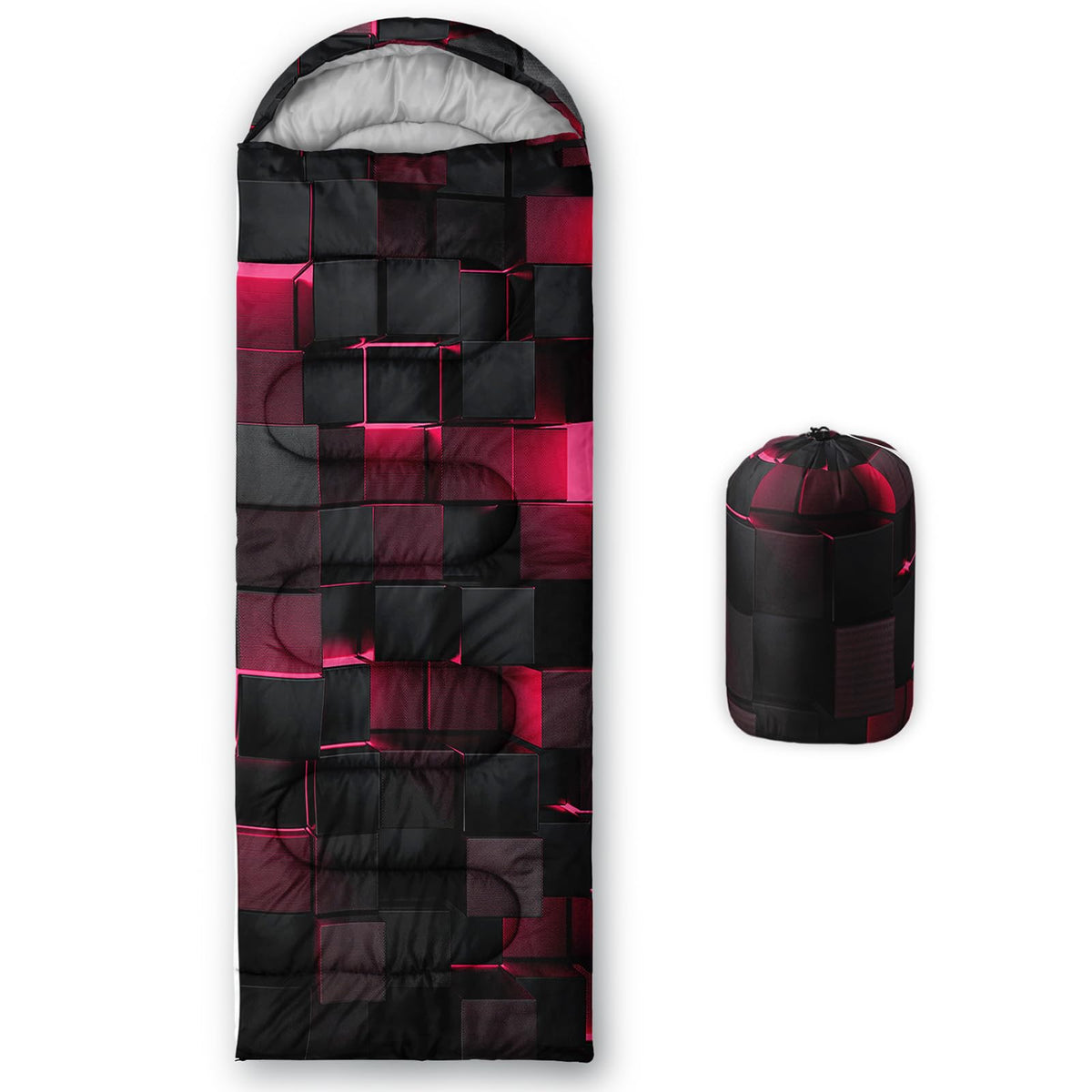 Nttopship sleeping bag all-seasons zipper closeup showing easy adjustment