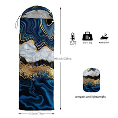 Nttopship sleeping bag with travel carry bag for easy packing