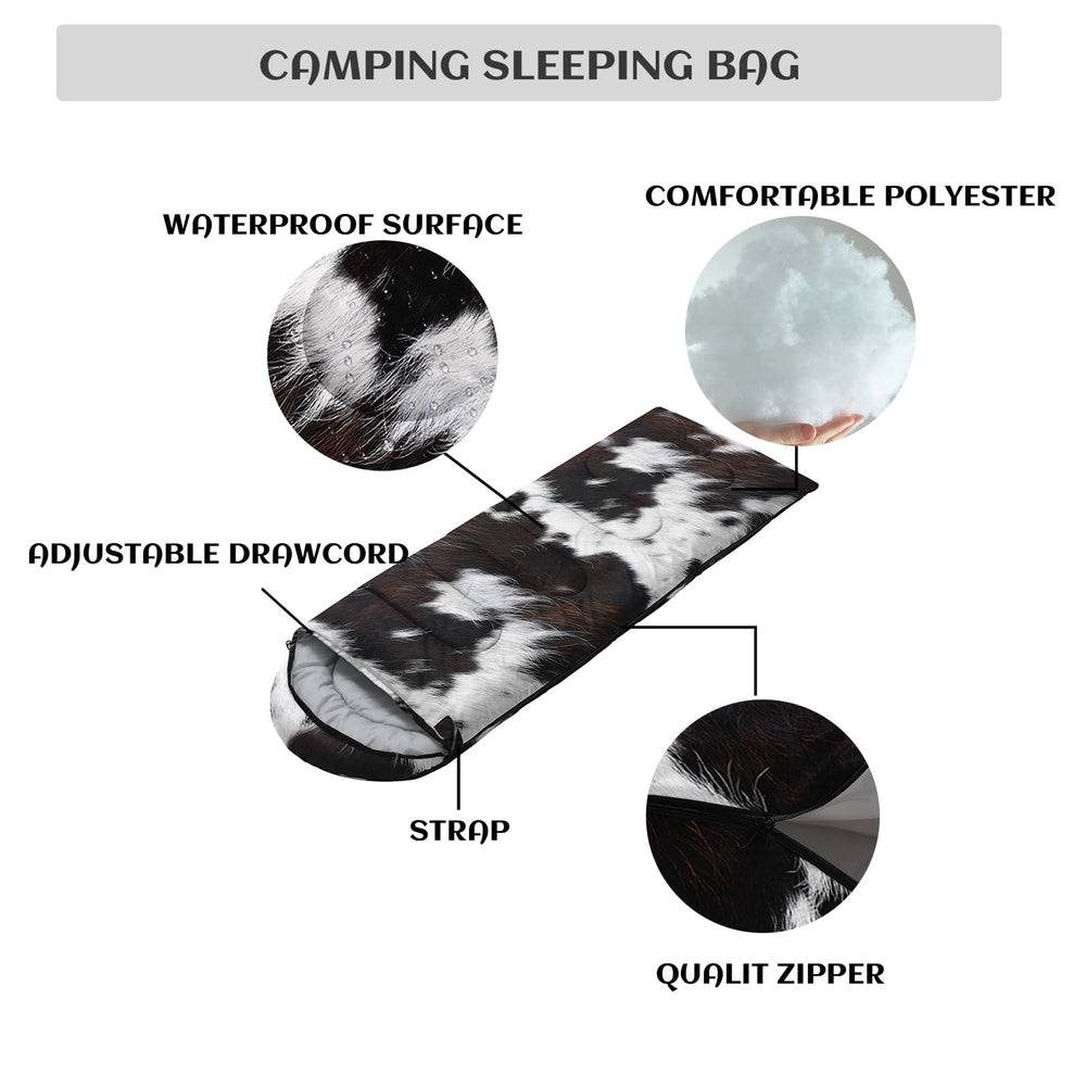 Nttopship sleeping bag with double-sided zipper demonstrating snag-free operation