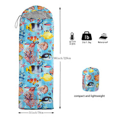 NTTOPSHIP Sleeping Bag Fabric Detail, 220T ripstop lining for durability and breathability.