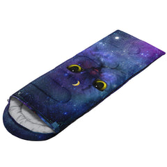 Nttopship sleeping bag foot zipper shows adjustable warmth