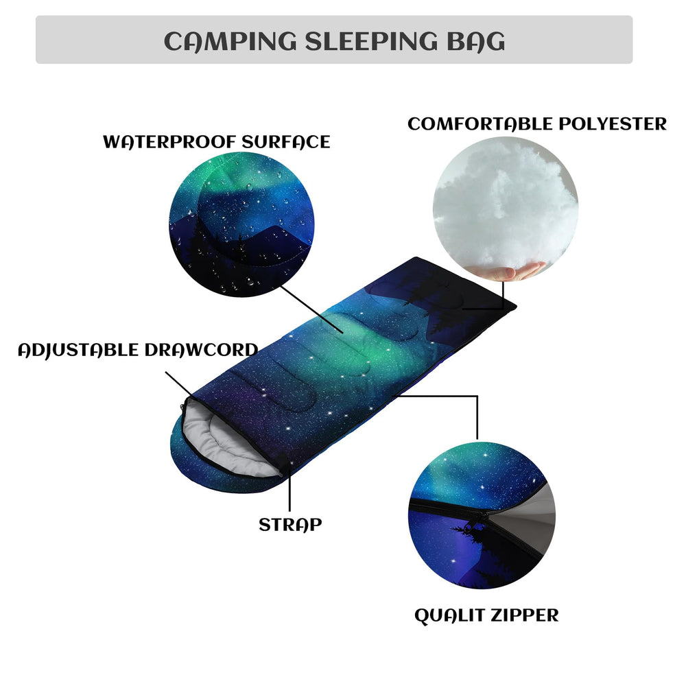 Nttopship sleeping bag opened as blanket for indoor lounging