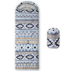 Nttopship sleeping bag packable compact design enhances travel portability.