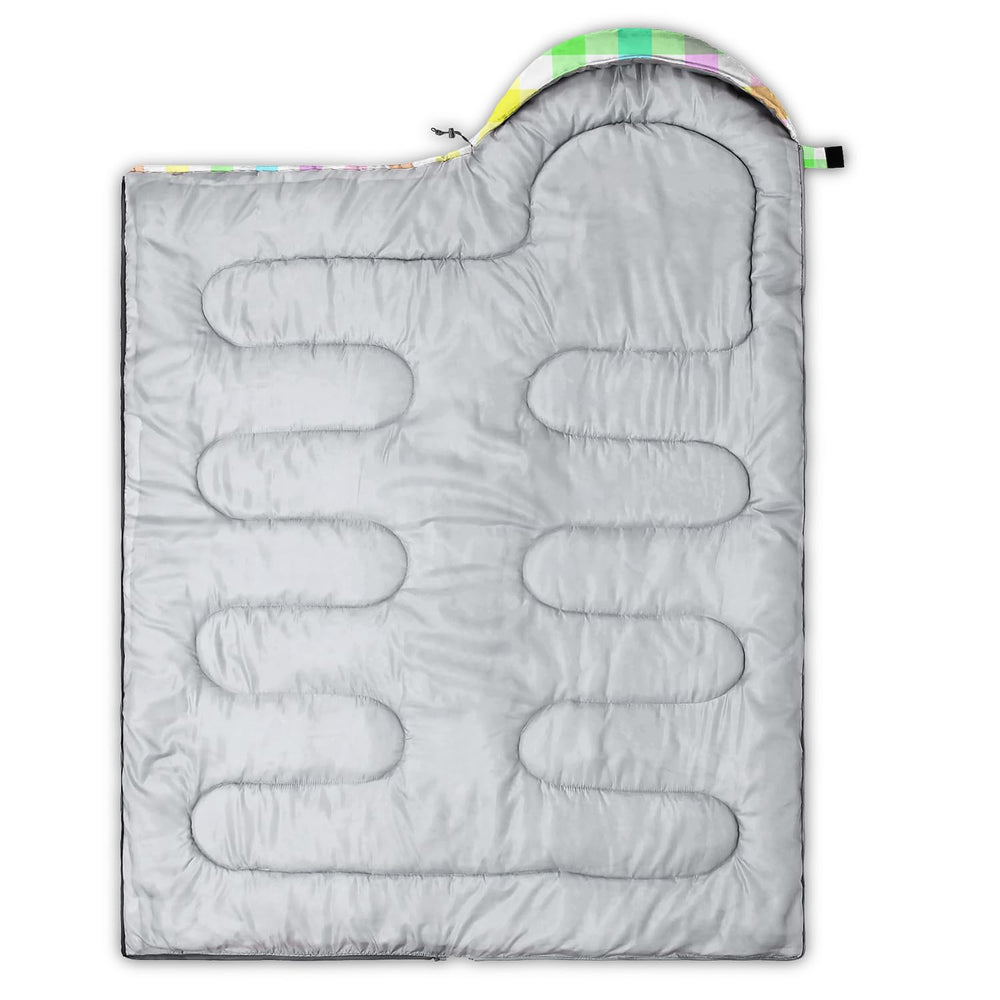 Nttopship sleeping bag waterproof shell protects from damp outdoor nights.