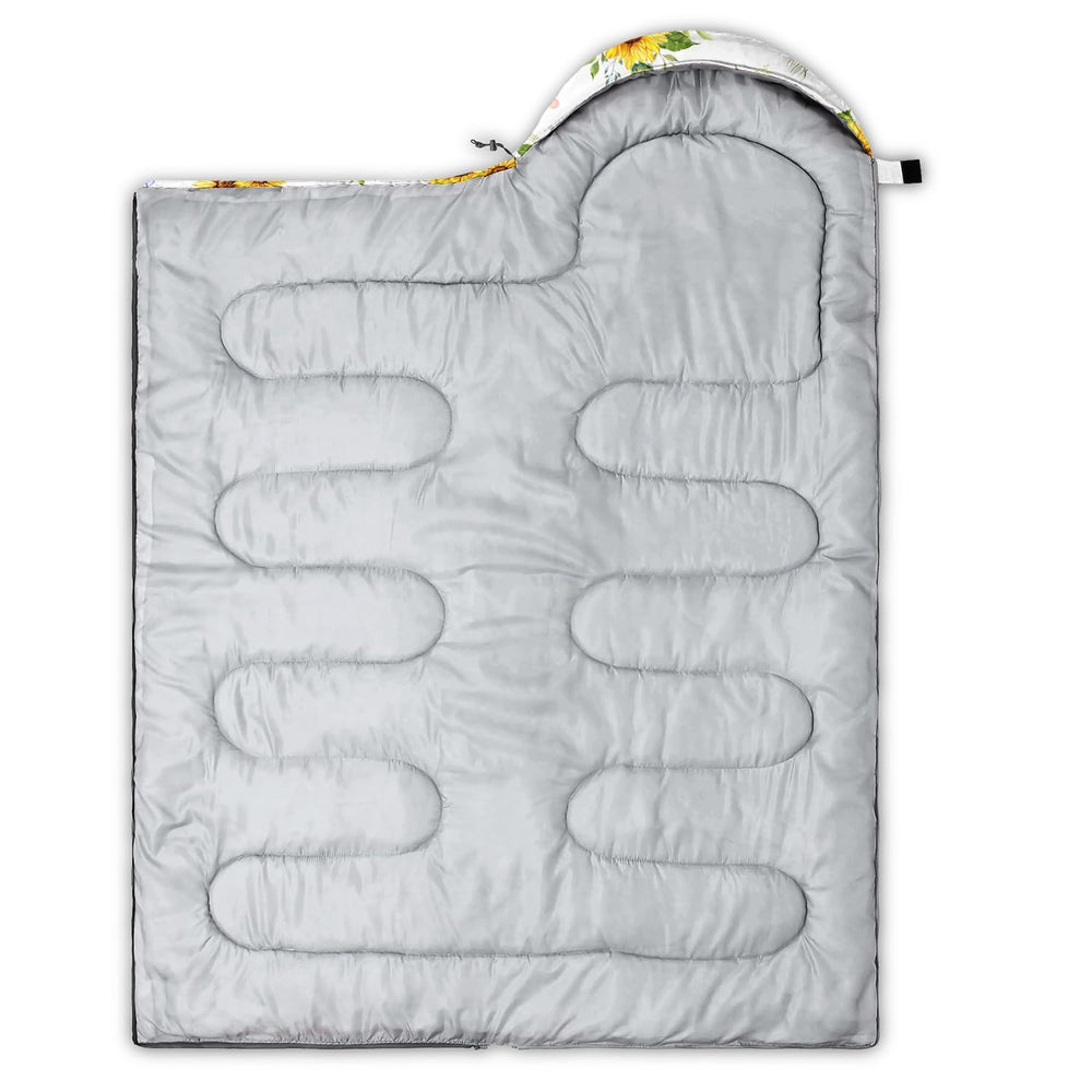 Nttopship Sunflower sleeping bag bright colors attract kids and inspire outdoor fun.