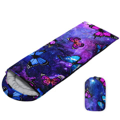 Ntttopship all-seasons sleeping bag closed showing compact form and warmth potential.